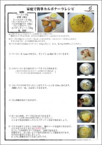 カルボレシピ カルボレシピ
